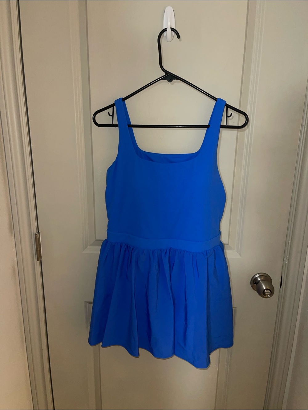 JoyLab Blue Active Tank Dress with Built-in Shorts